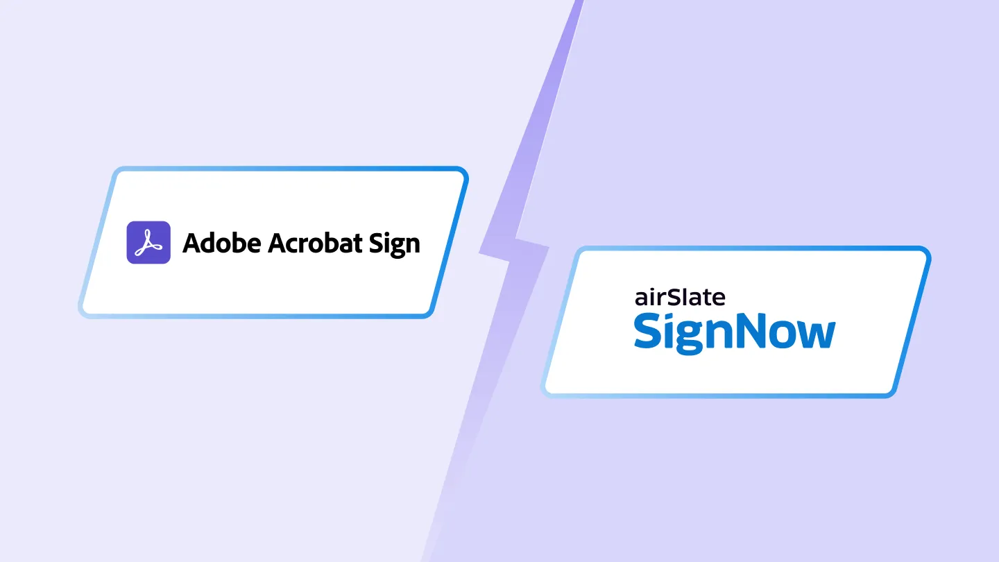 Adobe Sign vs SignNow